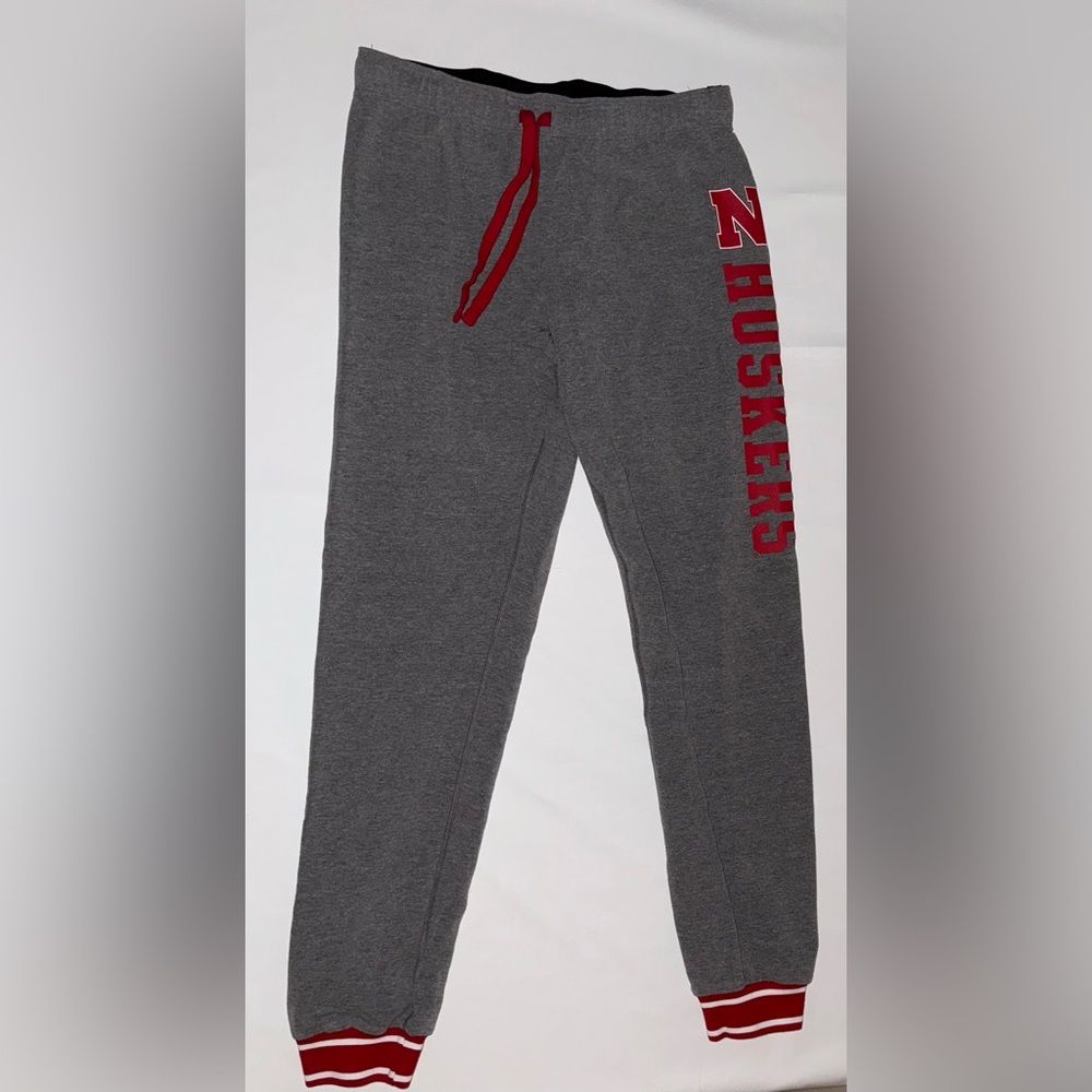 Nebraska Husker Sweatpants Pink by Victoria’s Secret